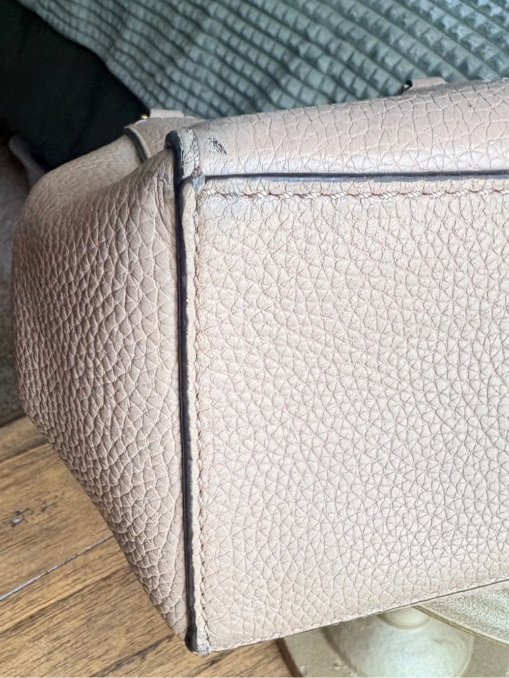 Tory Burch structured pebbled